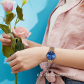 Relojes de cuarzo para mujer de la mejor marca LIGE con malla de oro rosa, banda de acero inoxidable, vestido con encanto, reloj de pulsera para mujer, reloj de lujo 9922